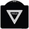 Signmission Designer Series Sign-Yield, Black & Silver Heavy-Gauge Aluminum Sign, 18" x 18", BS-1818-22695 A-DES-BS-1818-22695 - alternate 1